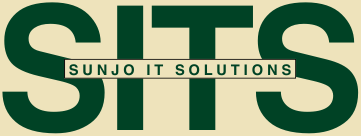 Logo von Sunjo IT Solutions mit Link zur Startseite.